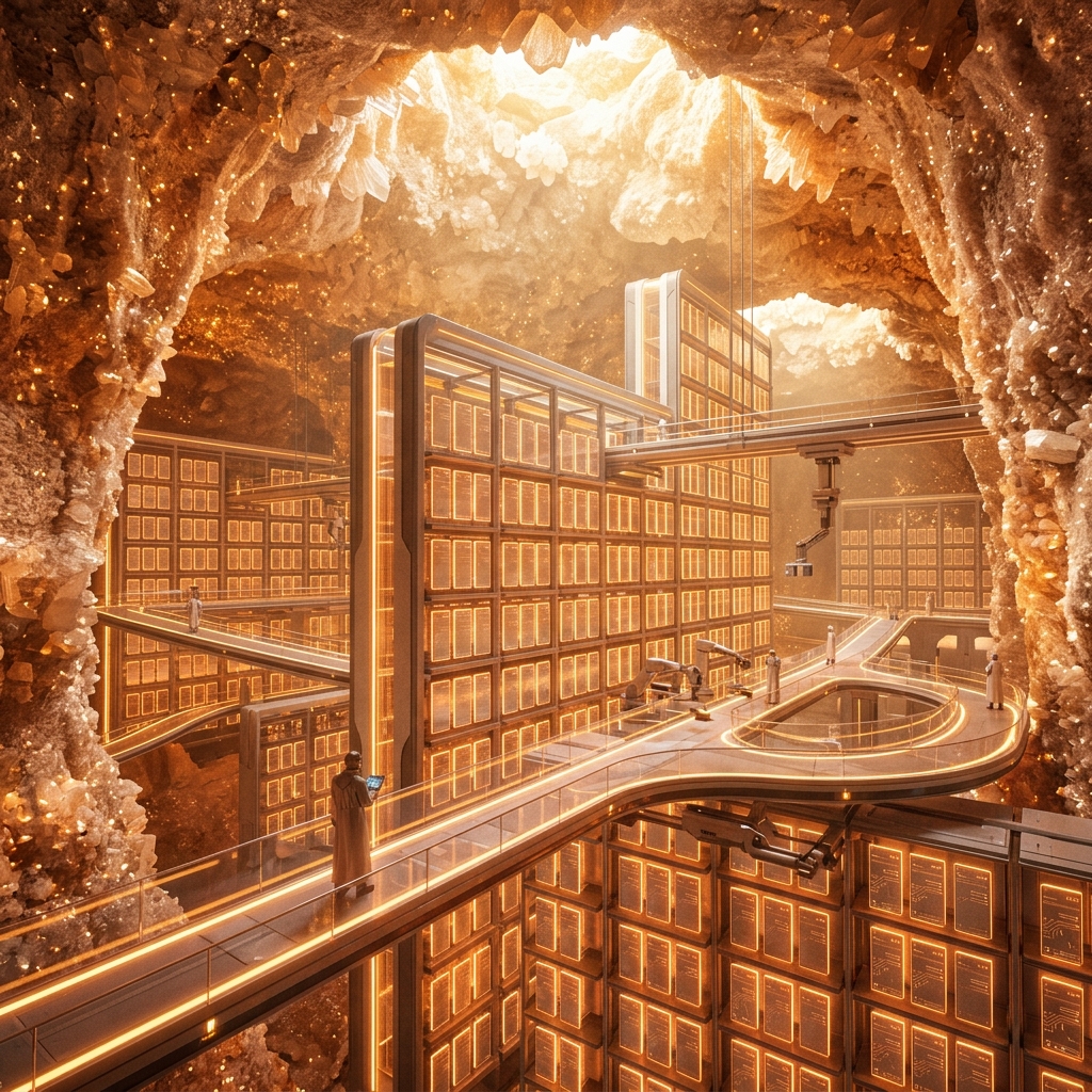 ذاكرة البشرية (Memory of Mankind): كيف ينقذ السيراميك ومنجم الملح القديم في هالشتات البشرية من النسيان الرقمي