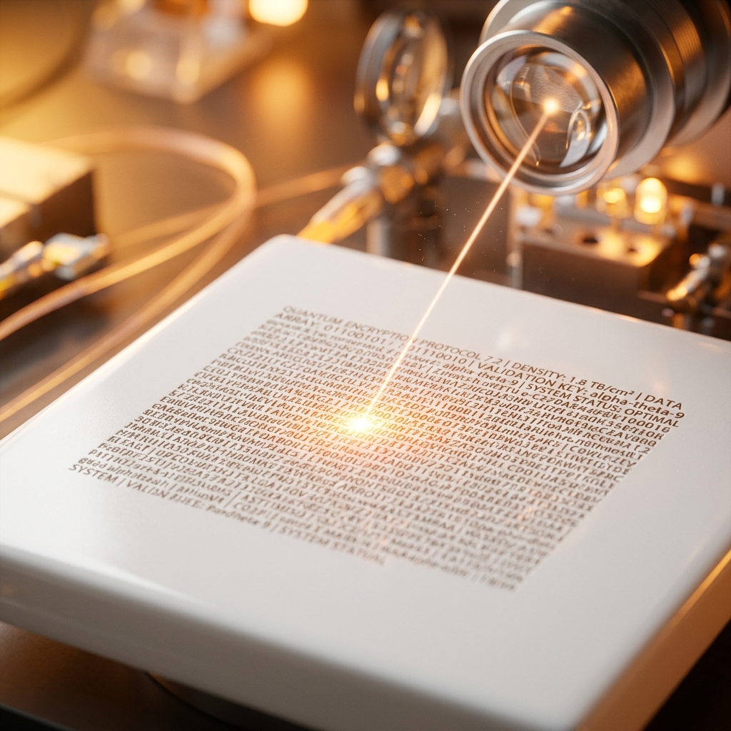 الميكروفيلم السيراميكي المكتوب بالليزر